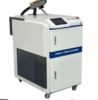 Portable 1000 Watt Laser Cleaning Machine Steel Pulse Laser Cleaning Mold Rust Removal