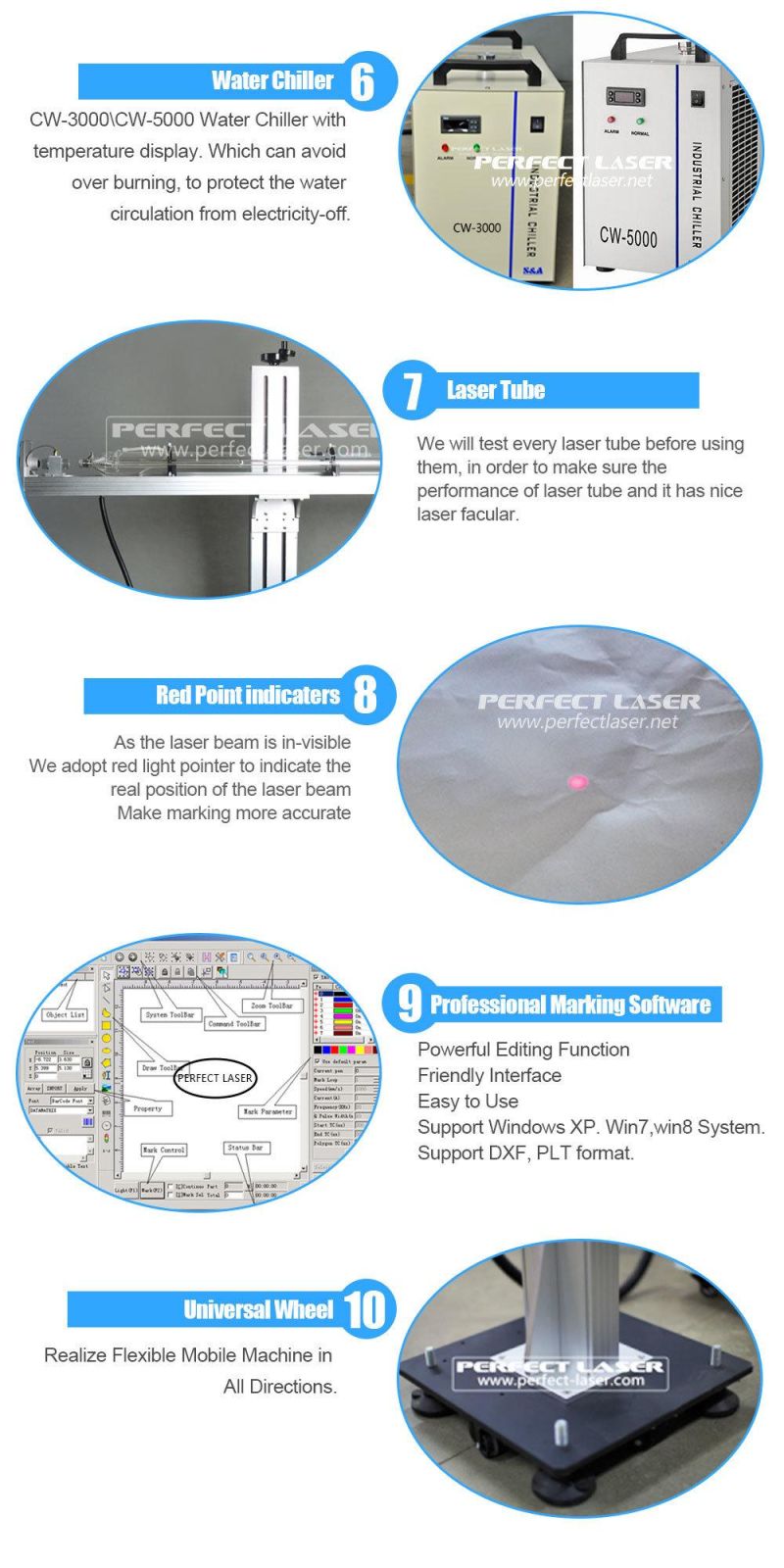Flying CO2 Laser Marking Machine for Leather Pet Bottle Water Bottle