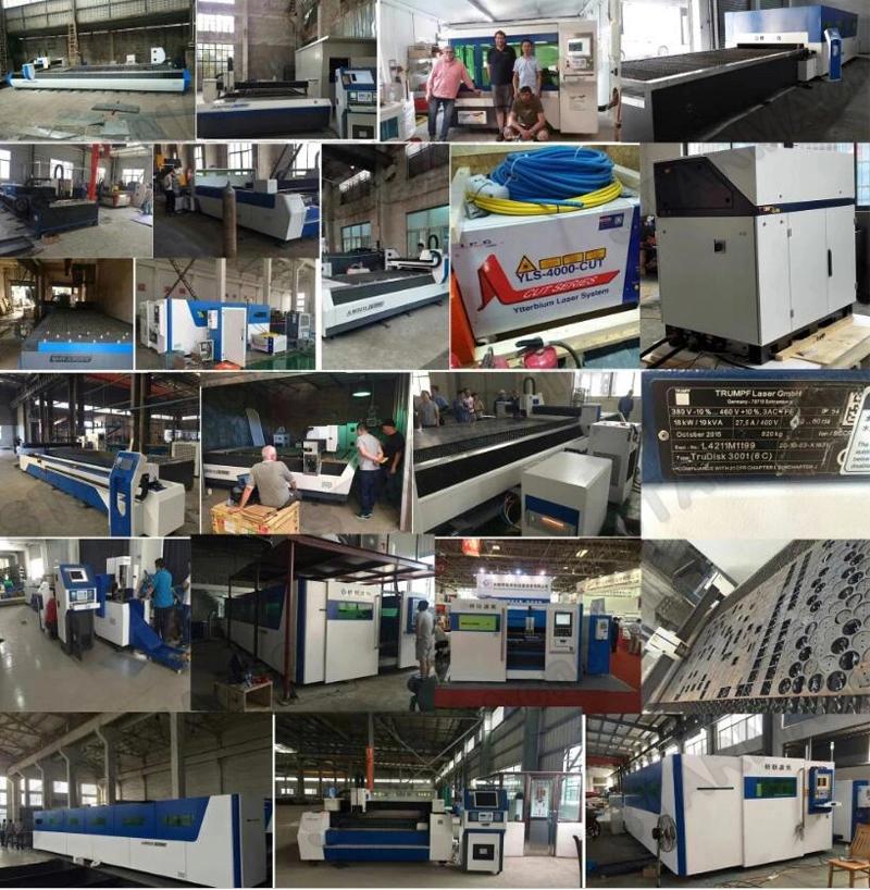 Low Power 500W Carbon Aluminum Fiber Laser Cutting Machine for Sale