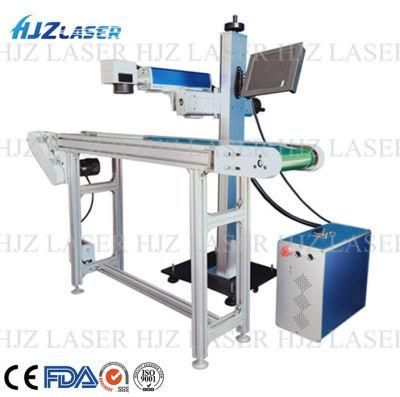 Fiber Laser CO2 Laser UV Laser Online Flying Marking Machine on Pipes Wires Bottles