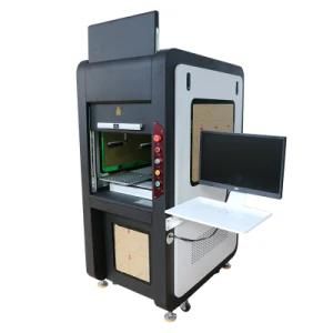 Fully Closed Laser Engraving Machine for Metal and Nonmetal Cutting