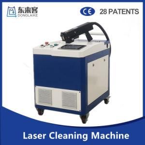 Factory Produced Laser Cleaning Machine Price for Metal Stainless Steel to Removal of Paint/Oxide Film/Glue/Waste Residue Portable
