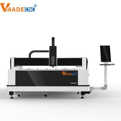 1000W Raycus Metal Stainless Steel Fber Laser Cutting Machine Price for 8mm Carbon Steel 5mm Stainless Steel 3mm Aluminum 2mm Brass Cutting