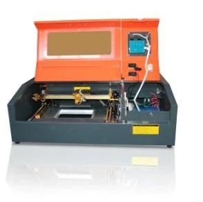 Mini Laser Engraving Machine 40W CO2 3020 Laser Cutting Machine with Exhaust Fan USB Port
