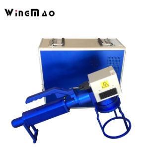 Portable Handheld Fiber Marking Laser for Metals /Plastic /ABS/ PVC/ Steel /Titanium /Copper