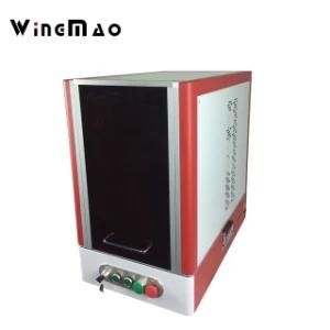 20W China Factory Fiber Laser Marking Machine on Metal Aluminum
