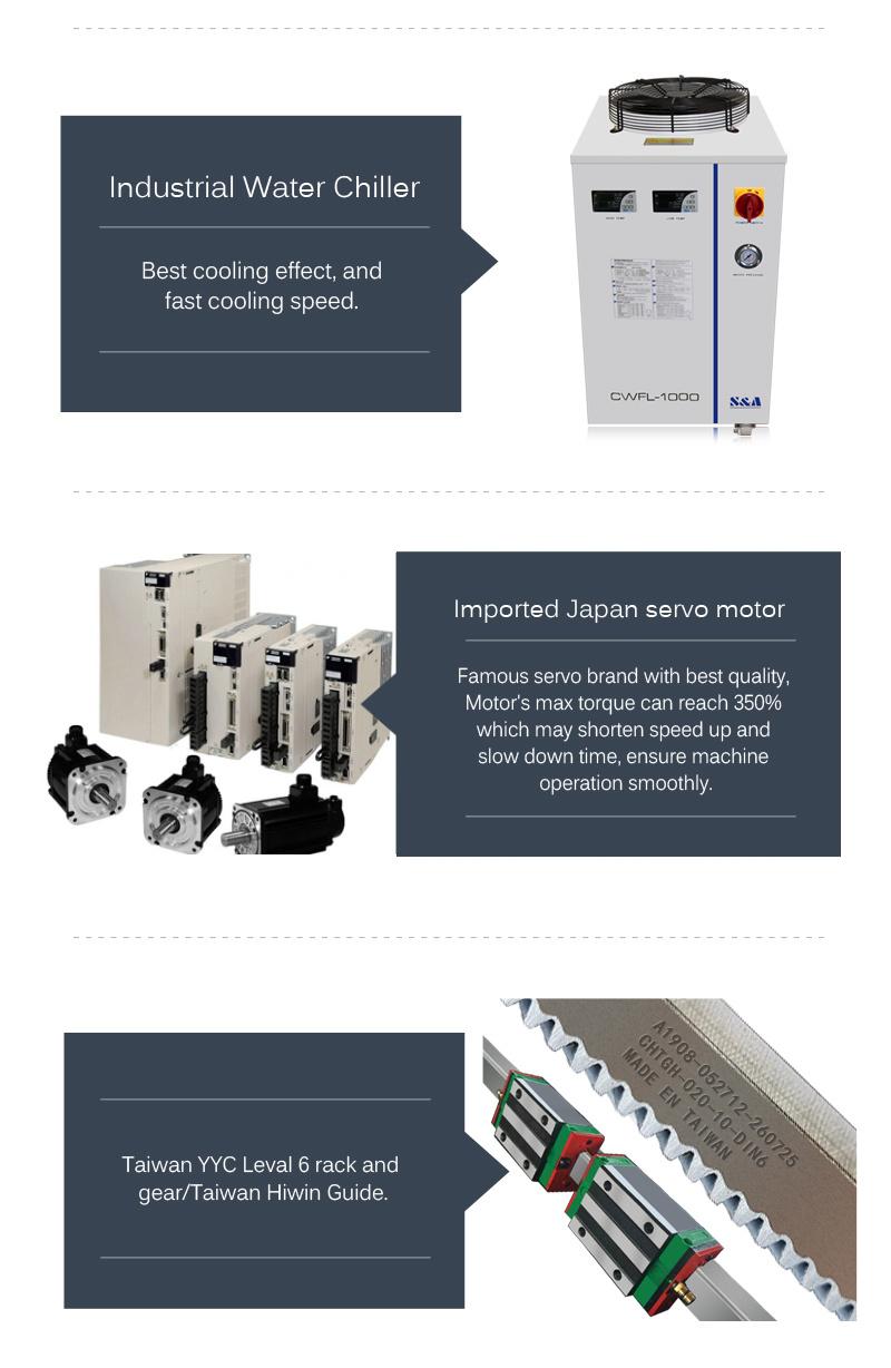High Precision CNC Fiber Laser Cutting Machine for Metal Sheet