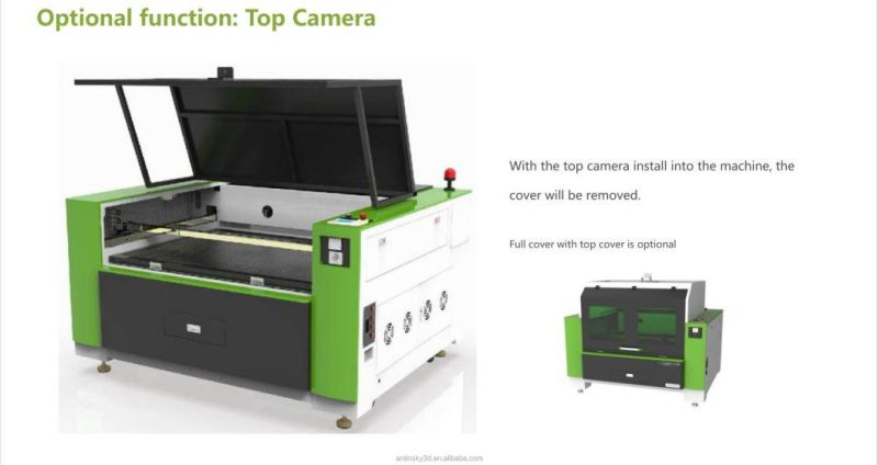 Maxicam Mh1008 100W CO2 Laser Cutting Machines 1000*800mm Water Cooling Mh Laser Cutting CO2 Machine