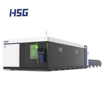 CNC Fiber Cutting Machine for Thick Metal Plate 15000W