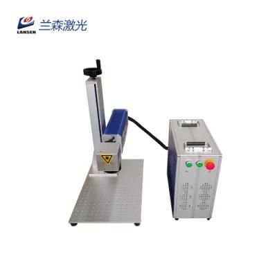 50W Cutting Engraving Mini Fiber Laser Marking Machine for Metal Deep Engraving