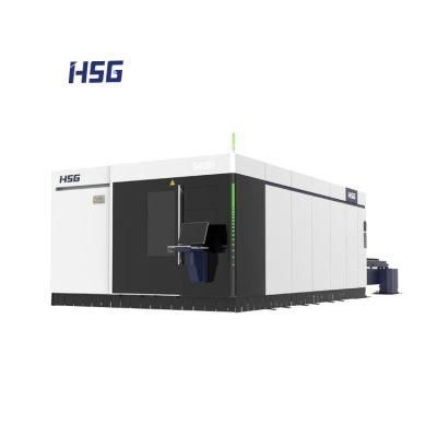 Thick 30mm Steel Metal Laser Cutting Machine with Ipg Raycus Power Source 15kw-30kw From China Factory Direct Sales Price