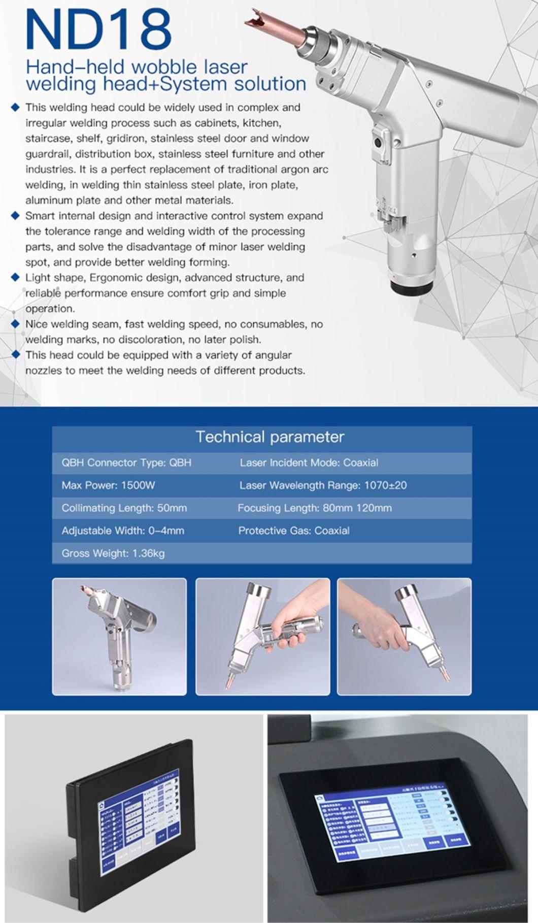 1000W Laser Welder Professional Handheld Fiber Laser Welding Machine for Stainless Steel Carbon Steel Aluminum Brass