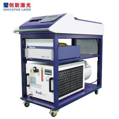 Manual Heat Conduct Chuangxin Wooden Box Aerospace Fiber Laser Welding Machine