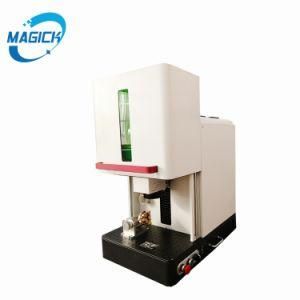 20W 30W 50W 100W Fiber Laser Marking Metal Engraving Machine with Safe Handle