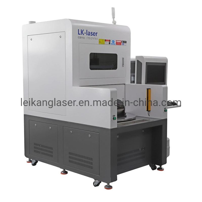 Rotary Index Double Working Position Tube Laser Welding Machine Metal Cylinder Laser Welder