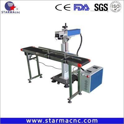 Starmacnc 50W Flying Fiber Laser Marking Machine Supplier