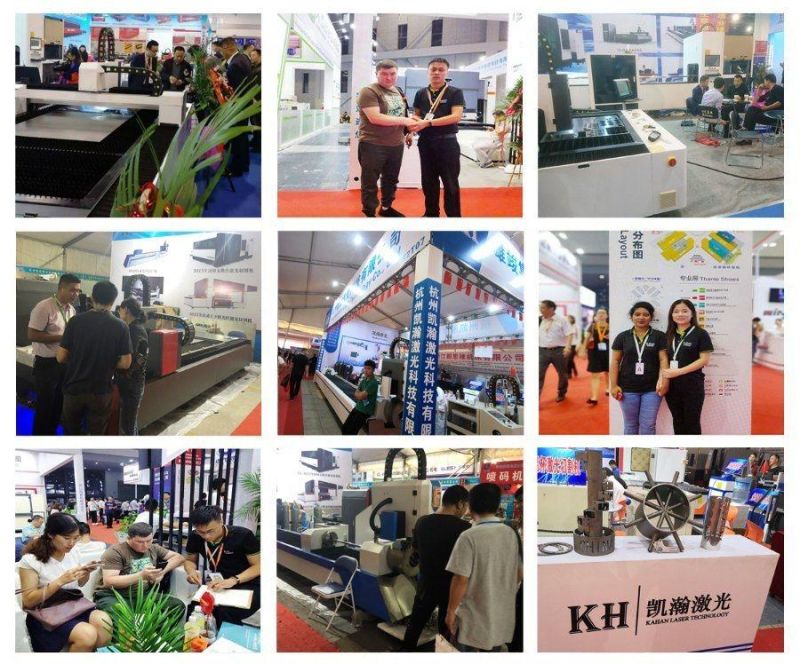 Promotion 3000W Cut Tube 1000W 2000W CNC Tube Fiber Metal Laser Cutting Machine for Metal Steel Pipe Kht-6020 Fully-Automatic Fiber Laser Tube Cutting Machine