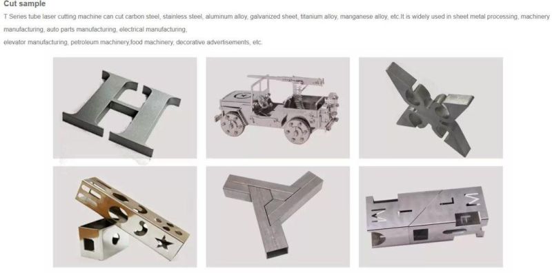 Zpg-Fiber Laser Cutting Machine T Series Dedicated Cut Metal Tube