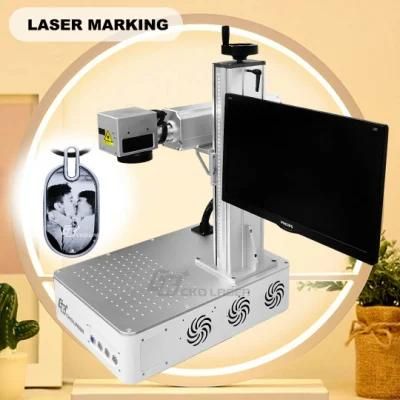 Fiber Laser Marking Machine for Petroleum Industry Steel Logo Printing Names Engraving