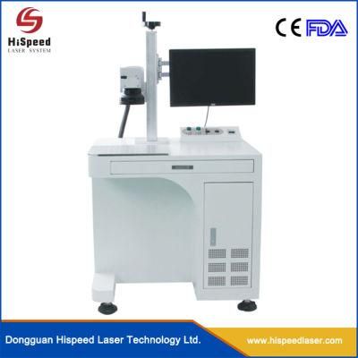 Full Enclosed Fiber Laser Marking Machine 20W/30W/50W for Metal &amp; Plastic Jewelry, Parts, Pipes, Wood Ez CAD Software
