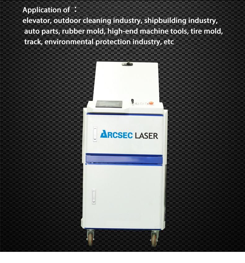 Air Cooled Laser Cleaning Machine Portable Pulse Fiber Handheld
