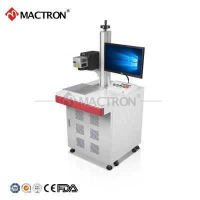 3D Jewelry Sliver or Gold Fiber Laser Marking Machine Laser Engraving Machine