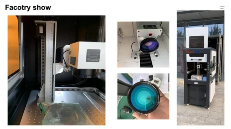 100W Optical Fiber Laser Marking Machine Full Inclosed