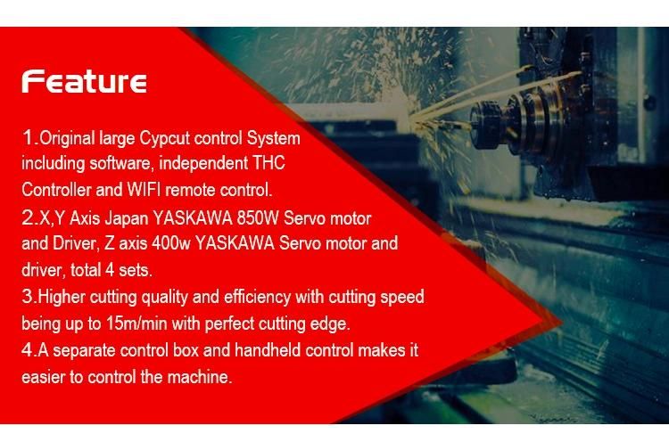 Ca-1530 Metal Fiber Laser Cutting Machine for Aluminum/ Heavy Duty Structure Raycus Ipg Fiber Laser Machine