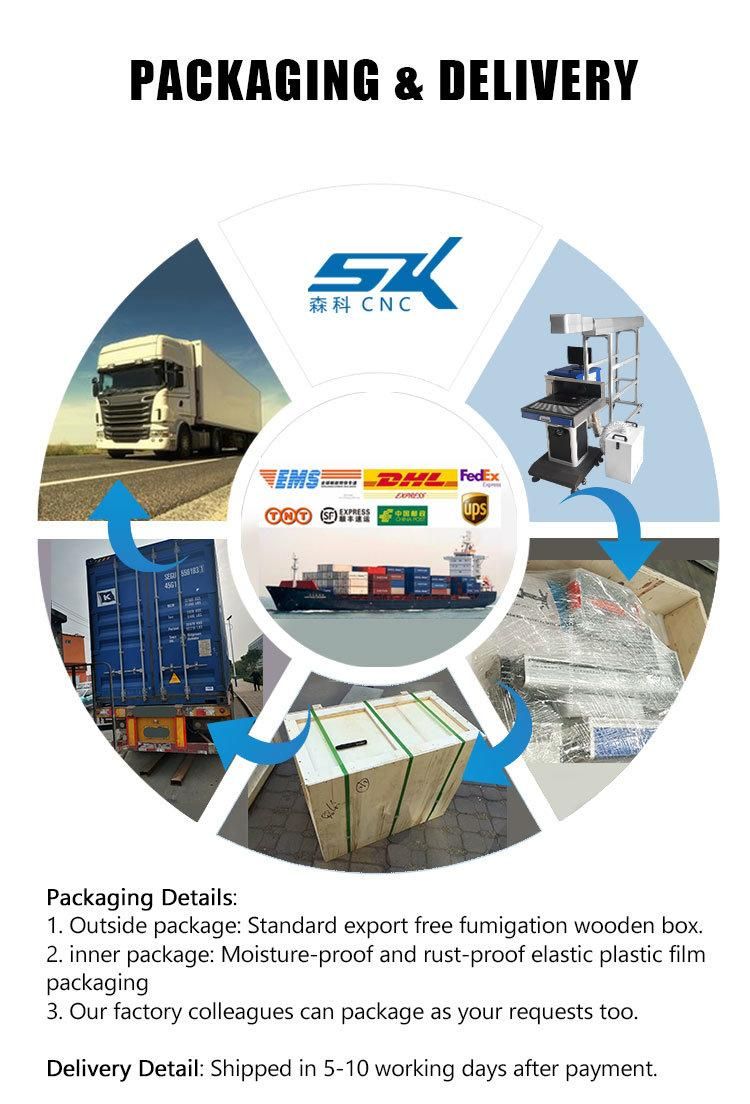 CO2 Laser Marking Machines Multi Power 20W 30W 50W Low Outlets Price3d High Accurancy Senke Hot Sale Metal Nonmetal Working