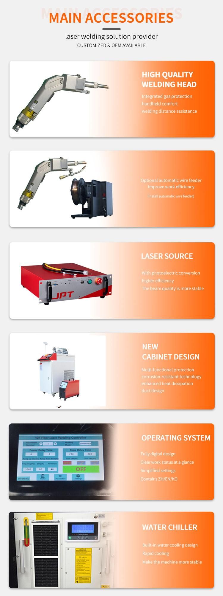 Optical Fiber Laser Welding Machinery 1000W Handheld Laser Welding Plotter Machine