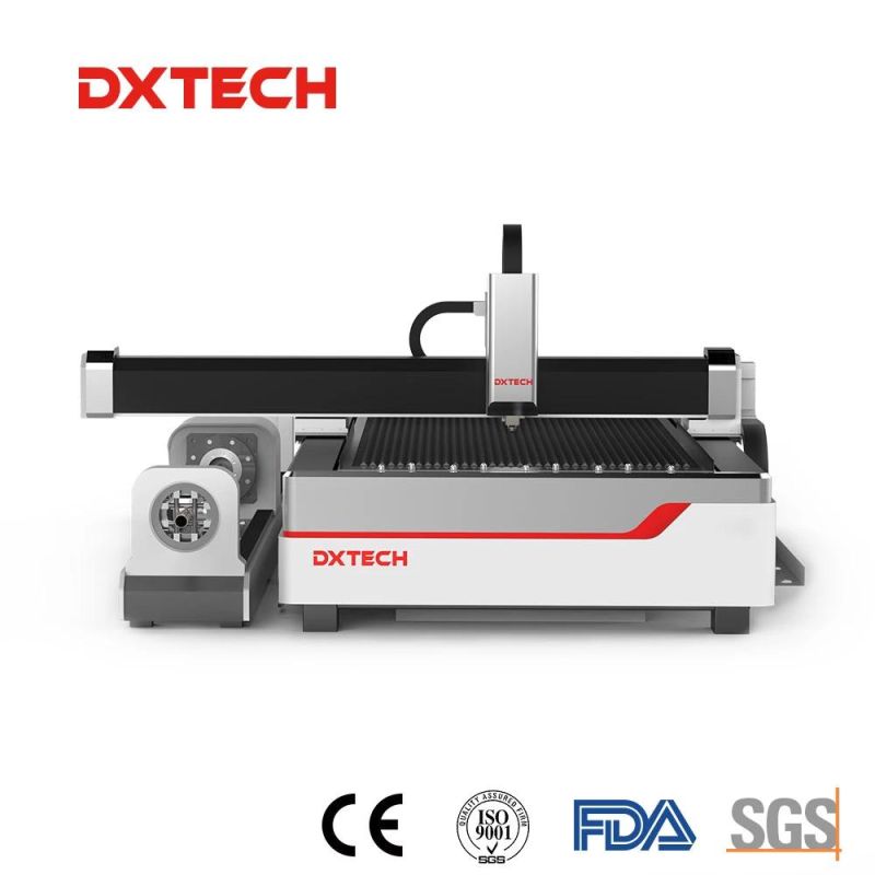High Accuracy Easy Operation CNC Laser Cutting Machine for Metal Sheet and Tube with Powerful Servo Motor