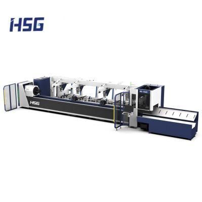 Special-Shaped Tubes Laser Cutting Machines for Channel Profiles Angle H-Shaped Steel Aluminum Iron Copper From Hsg Laser Metal Manufacturer