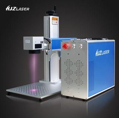 20W 30W 50W Portable Mini Type Fiber Laser Marking Machine Metal and Plastic Laser Marking Machine