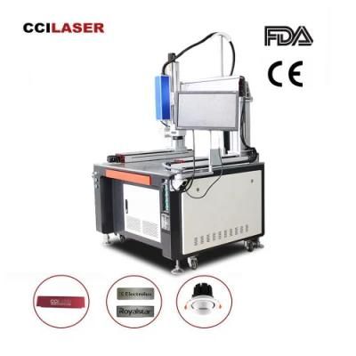 50W 100W Large Format Size Working Area DIY 4 Axis 2.5D Fiber Laser Marking Machine