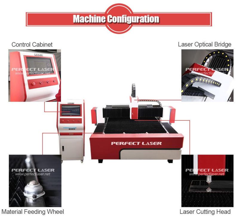 Perfect Laser Stainless Steel/Aluminum / Iron Metal Fiber Laser Cutting Machine