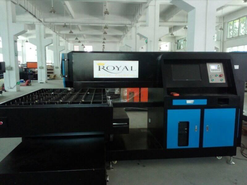 400W Full Automatic Flat Mould Laser Cutting Machine1200*1800