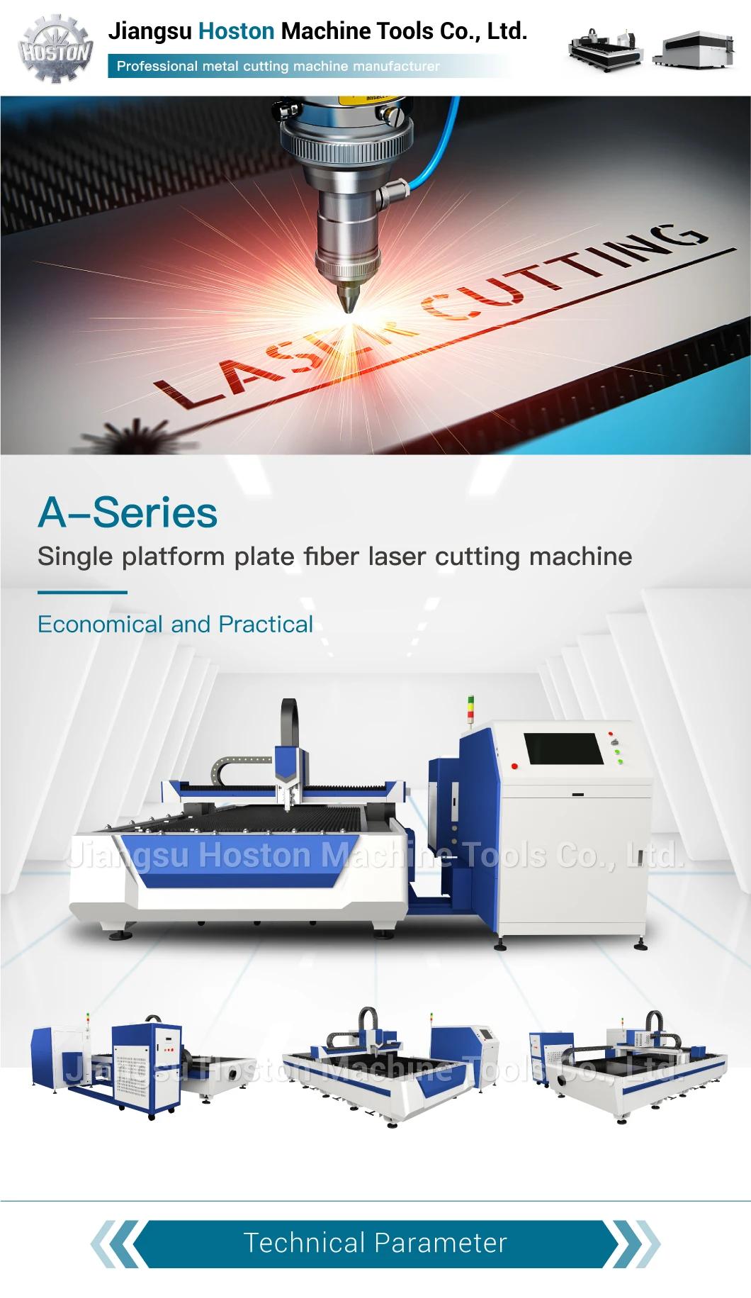 Rotary Platform Whole Cover Fiber Laser Cutting Machine for Carbon Steel Stainless Steel