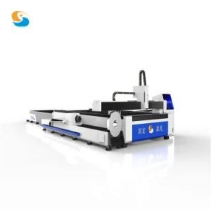 Fast Speed High Quality 1000W-6000W CNC Plate and Tube Fiber Laser Cutting Machine for Metal Manufacturing Industry