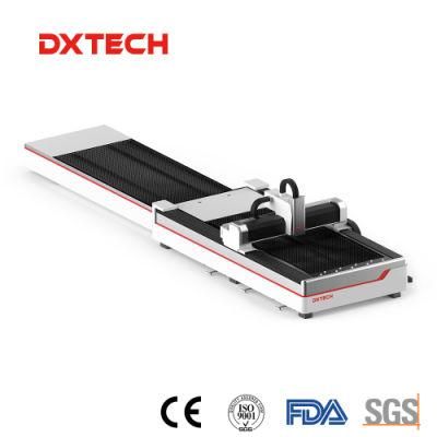 3000W Pipe and Plate Whole Cover Exchange Platform Fiber Laser Cutting Machine