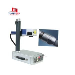 Laser Engraver 20W 30W 50W Metal Parts Mould Fiber Laser Mark Engraving Marking Machine