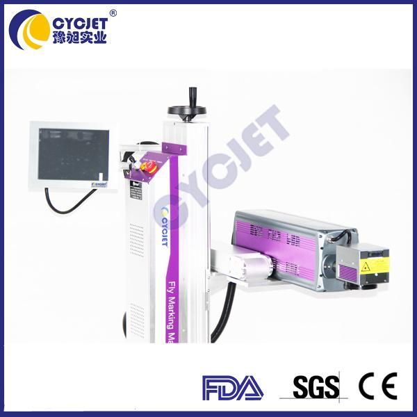Cycjet CO2 Fly Laser Marking Machine for Pipe Fitting