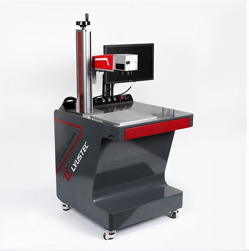 Optical Ipg 30W Pen Fiber Laser Marking Machine