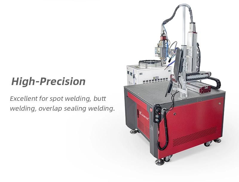 Carbon Steel Metal 4 Axis Fiber Laser Welding Machine 1500 Watts