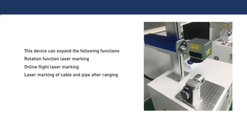 Metal Circle Automatic Rotating Laser Marking Fiber Laser Welding Equipment Optical