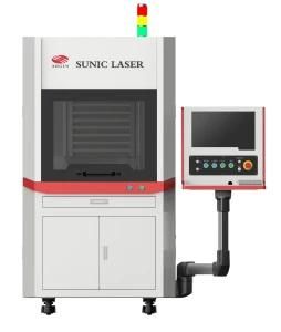 High Precision High Speed Galvo Scanning CO2 Laser Marking Machine for Paper Artwork Garment Application