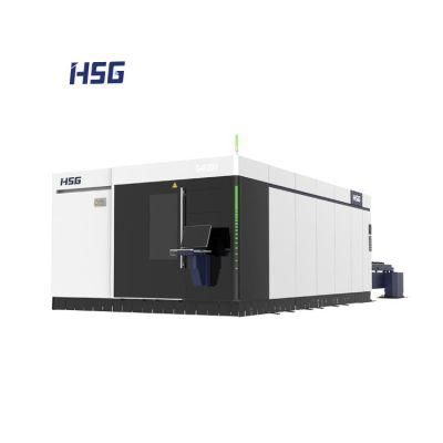 Steel Laser Cutting Machine with Exchange Platform