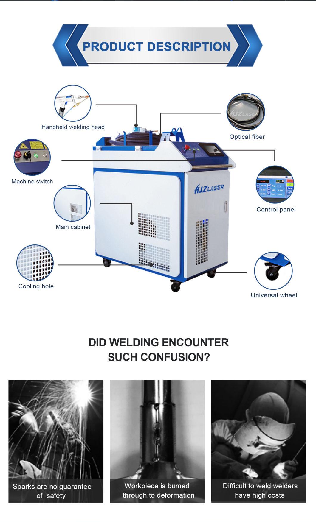 Wire Auto Feeding System Laser Welding Machine 1000W 1500W