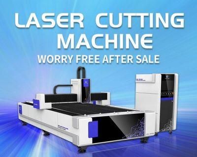 at Second Hand High Quality Sheet Metal Double Drive 3000W CNC Laser Metal Cutting Machine for Sale