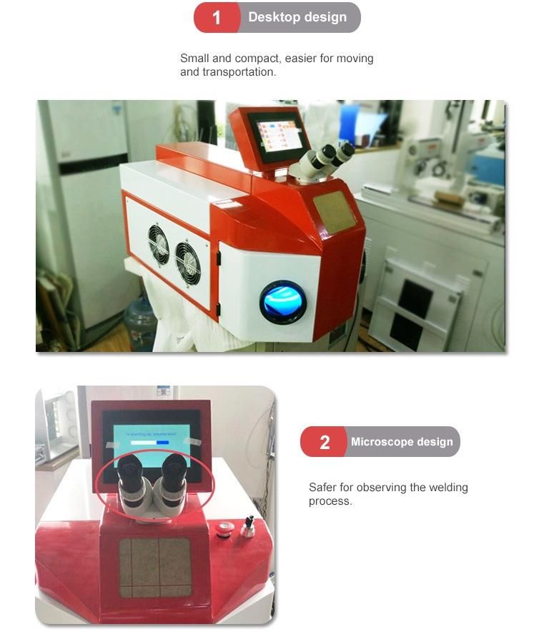 Gold Jewelry Repair Laser Soldering Welding Machine for Jewelry Gold