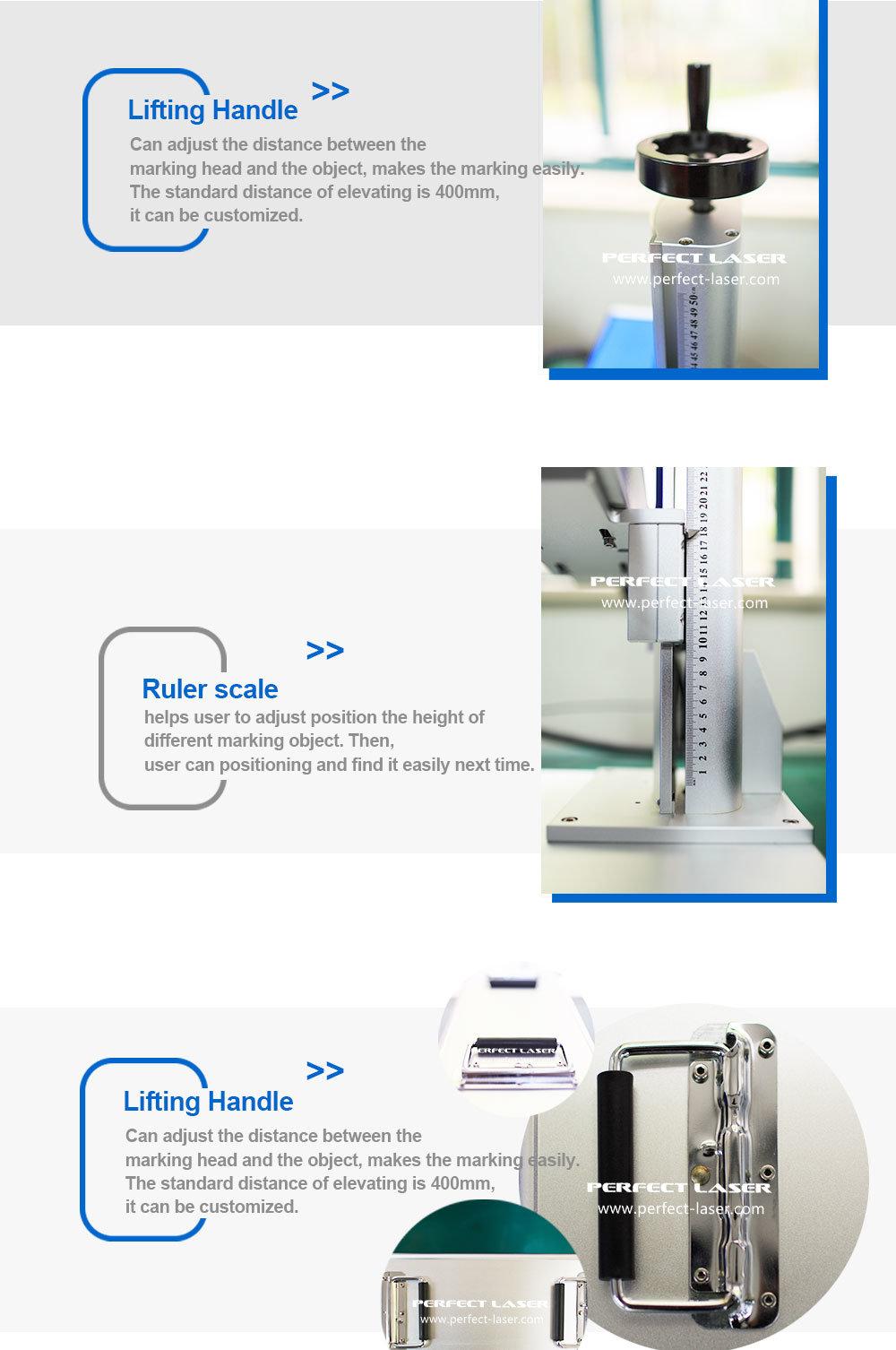 20W 30W Portable Mini Optical Fiber Laser Marking Machine Price for Sale